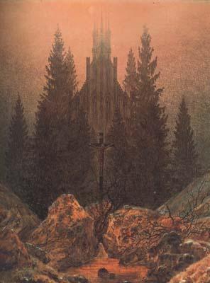 Caspar David Friedrich Cross in the Mountains (mk10)